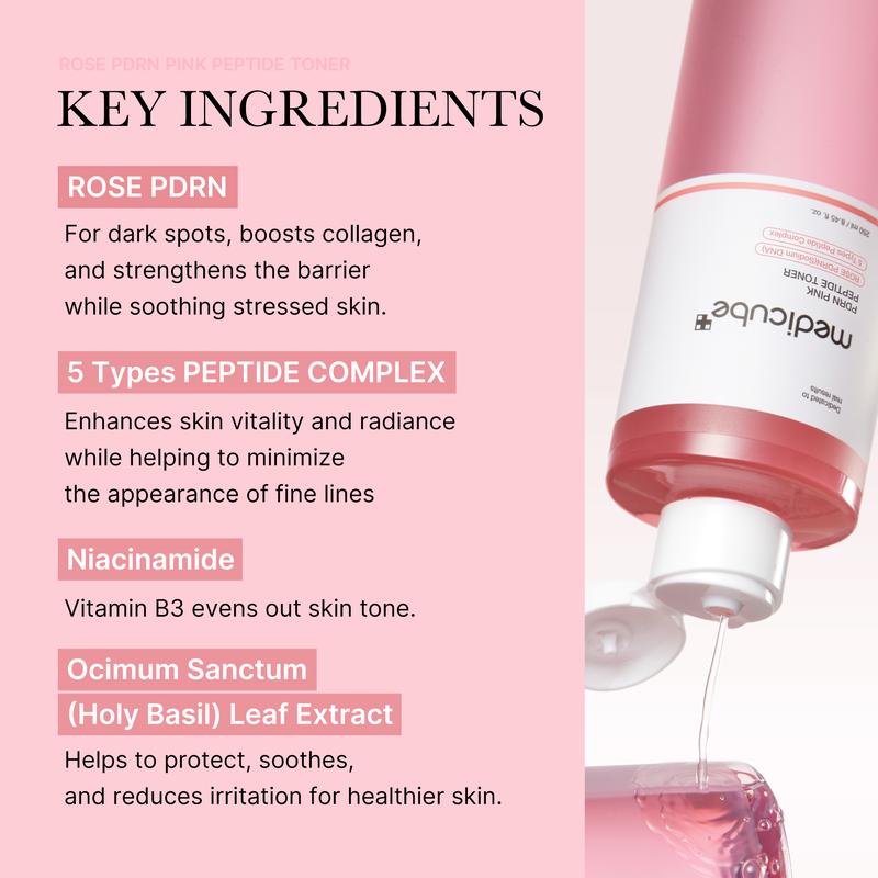 medicube Affordable Glass Glow Skincare Set| Includes 8 TOP-SELLING products for Gentle Skin Renewal
